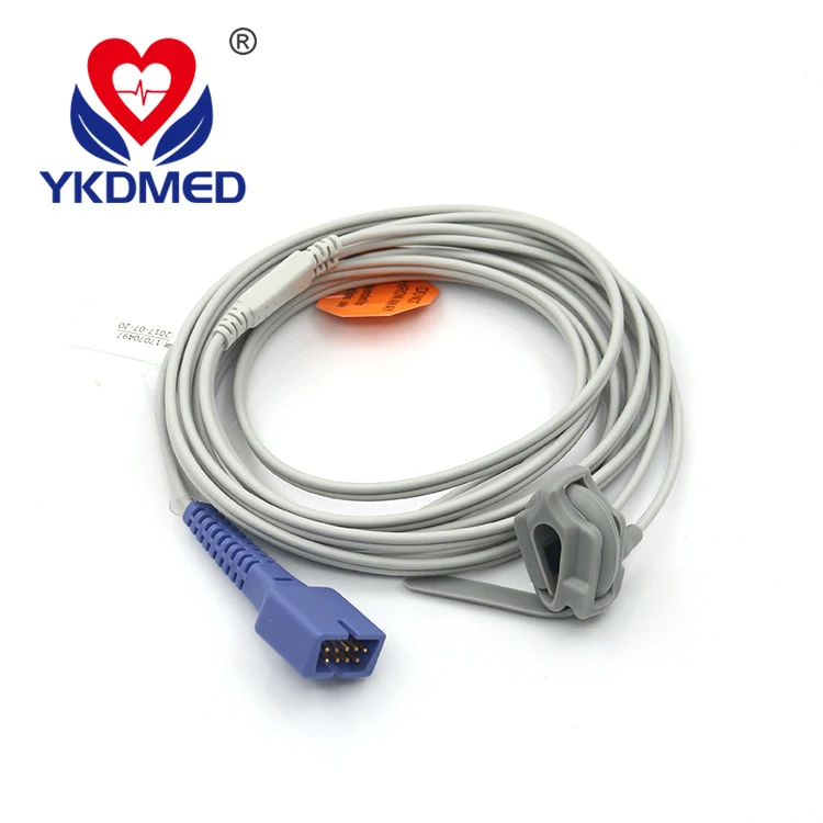 9pin Neonatal Silicon Wrap Pulse Oximeter For Nellcor Oximax Spo2