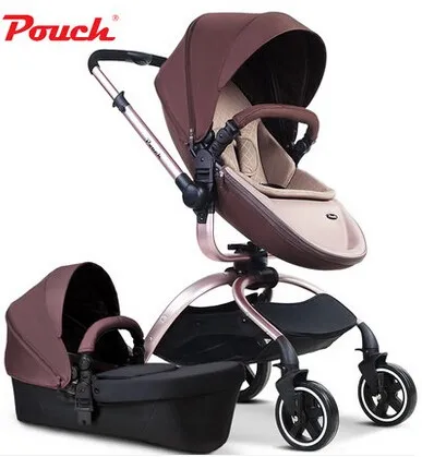Travel System, High Landscape Baby Stroller/Pram, Folding Baby EGG Stroller
