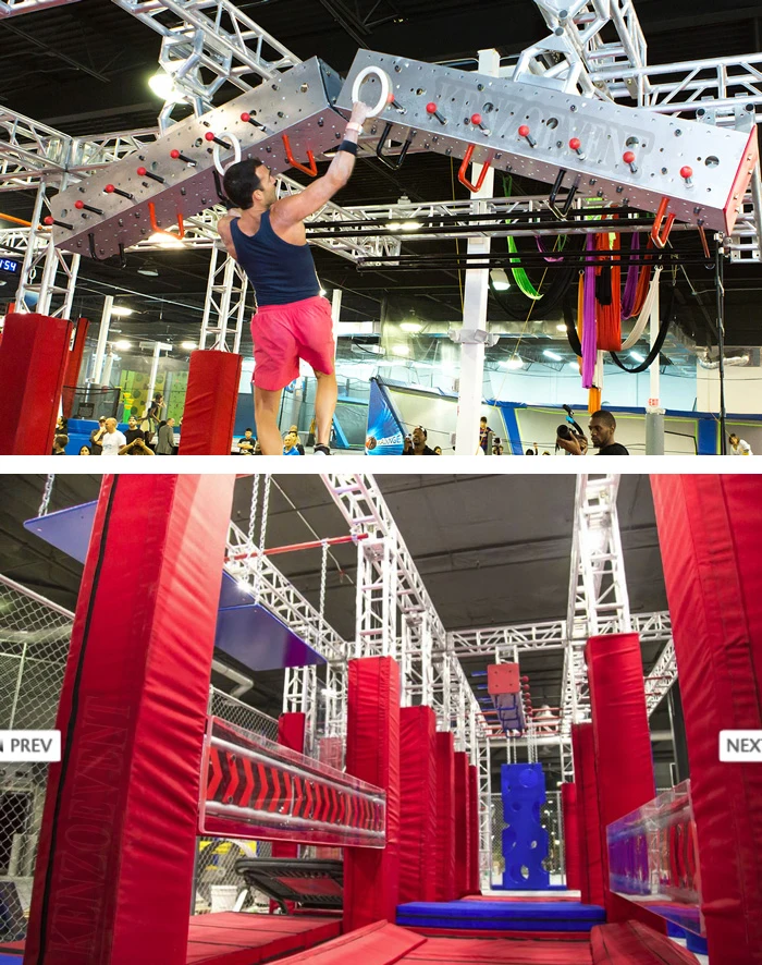 american ninja warrior obstacle course rental