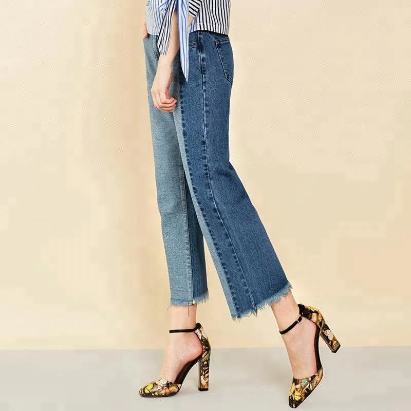 rough jeans design