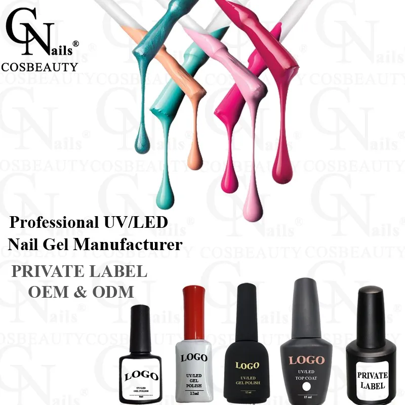Gel Polish Rubber Base Elastic Plus In Uv Gel Free Sample Private Label