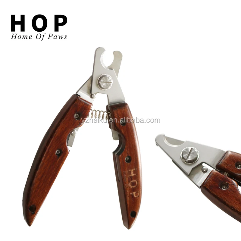 Professional stainless steel animal pet nail clippers for dog cat