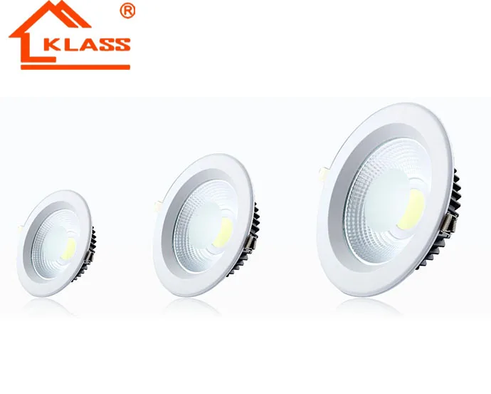Cheap Dimmable high Quality Cutout Size 75-210mm LED COB Down Light