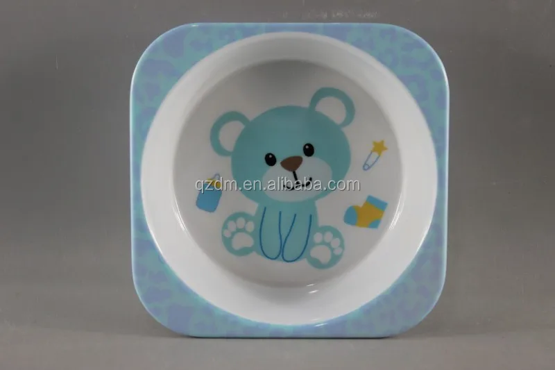 5.5 " Melamine Kid's Square Bowl