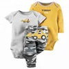 Factory price toddler newborn knitted romper 100% cotton baby romper with pants