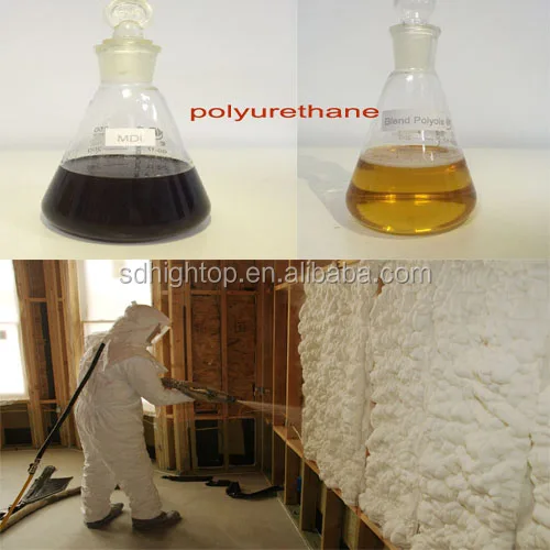 Spray Double Component Polyurethane Foam Insulation PU Foam