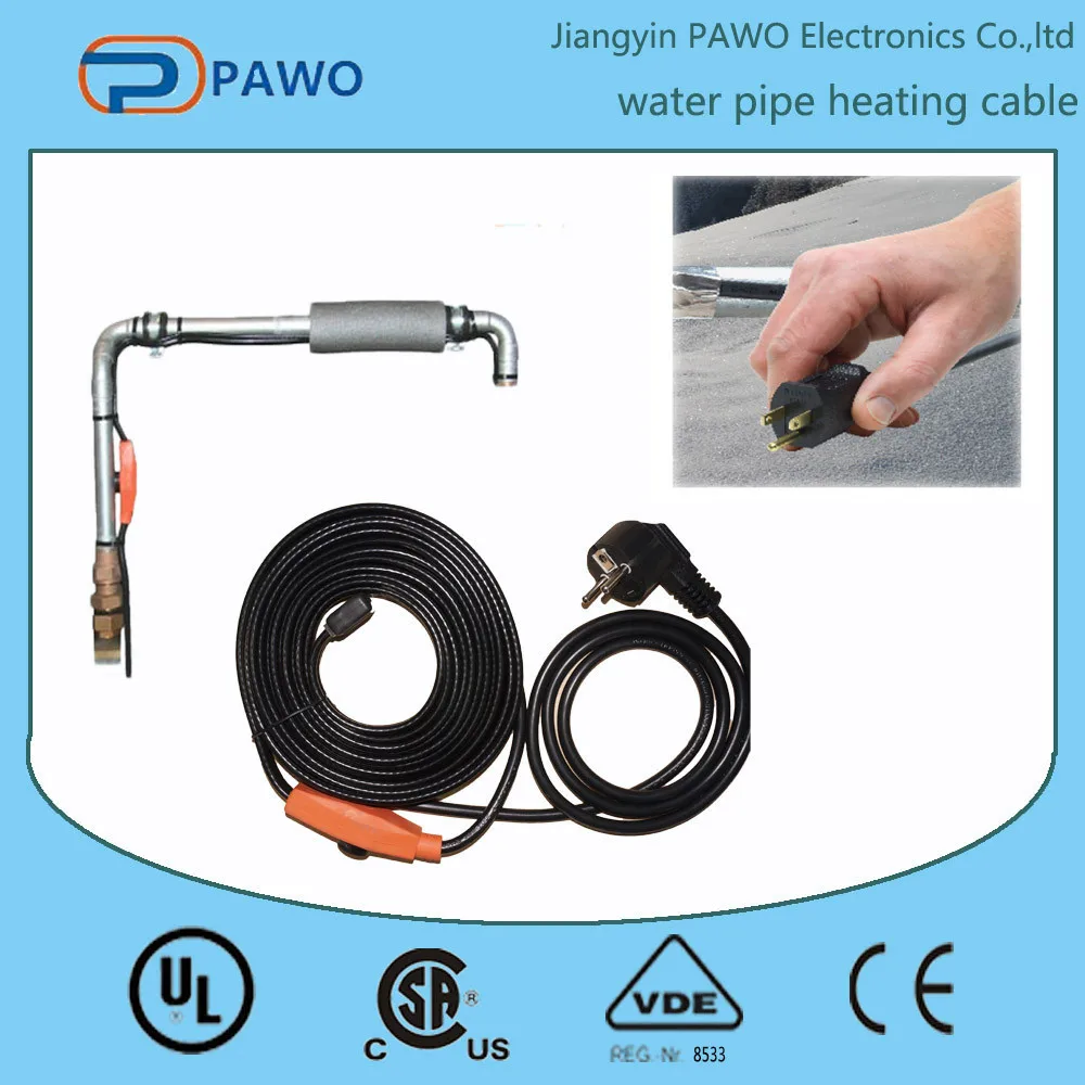 Waterproof Heating Cable Water Pipe Freeze Proof Heating Cable Heating