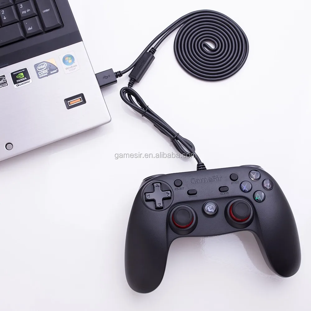 Overleving Kan worden berekend kan zijn Gamesir G3 Usb Game Controller With 1.5m Length Cable For Ps3 / Pc - Buy  Joystick,Usb Controller,Ps3 Controller Product on Alibaba.com