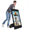 Free move and free update 42inch to 55inch lcd wifi 3g advertising billboards mobile