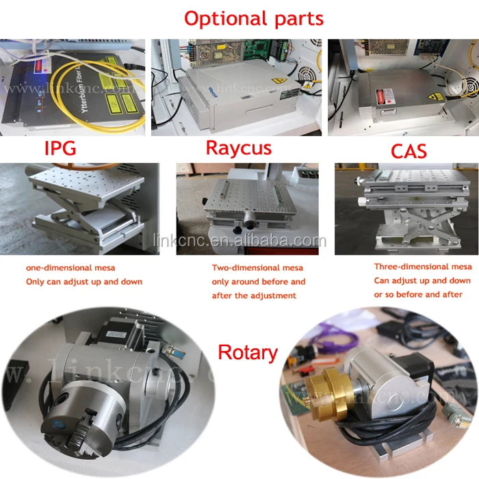 2018 new model 20W 30W 50W fiber sheet laser marking machine