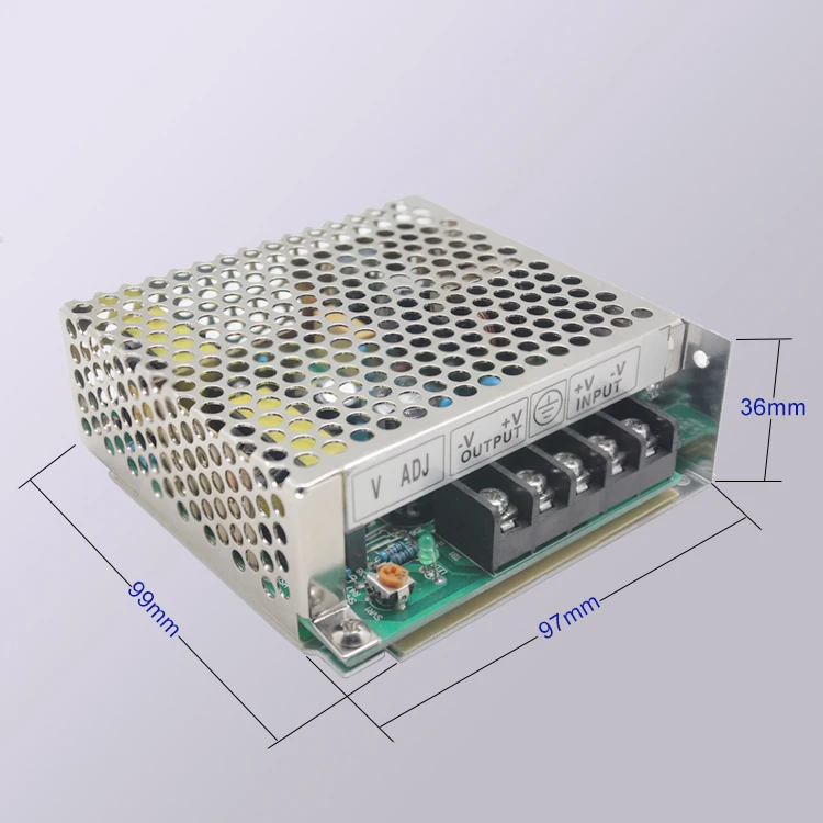 Sd-25a-24 Input 12vdc Output 24vdc Dc/dc Converter 25w Power Supply ...