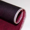 Premium Japanese selvedge denim fabric Red wine weft and blue Selvedge FS6208 14oz 100% cotton vintage detail functions
