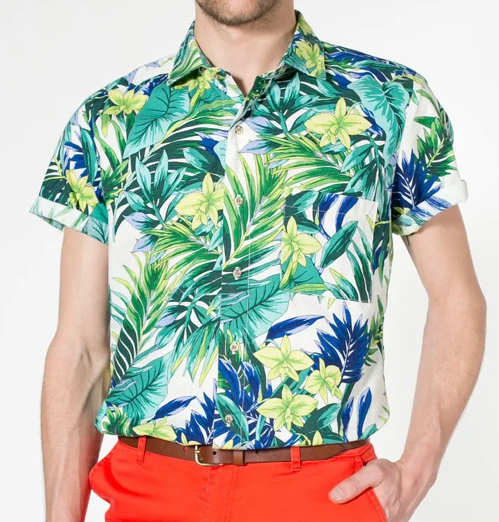 Гавайская рубашка фото мужская