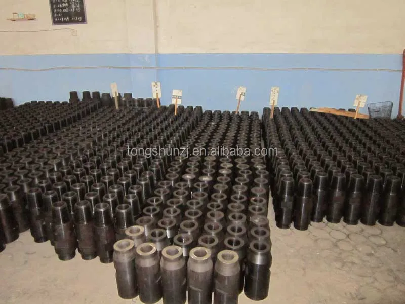 Connect the drill collars and drill pipe adapter substitute