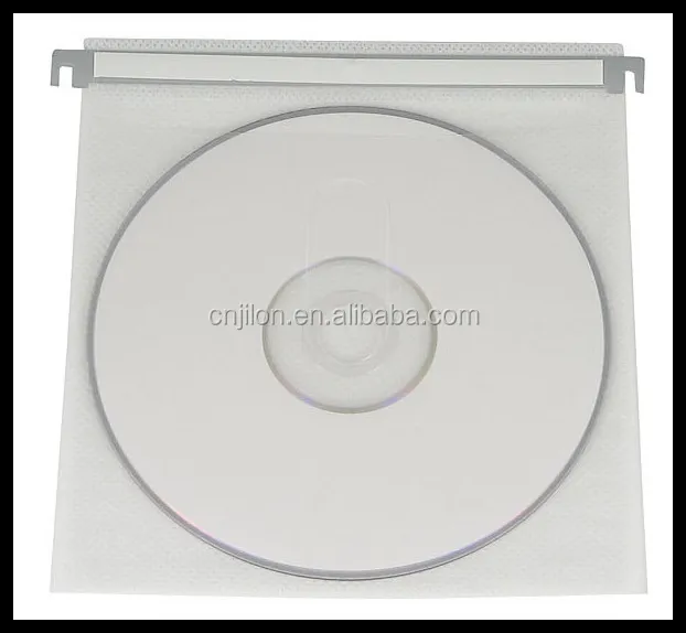 Non woven Multi Color Plastic Sleeve CD/DVD Double-sided Lot 