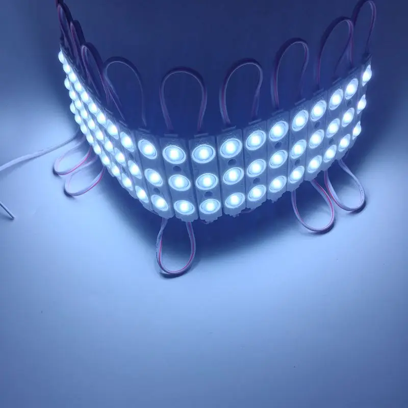 Módulo led de moldeo por inyección, 2835, 3LED, 12v, IP67