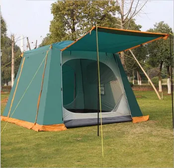 Family Waterproof Portable Big Tent 