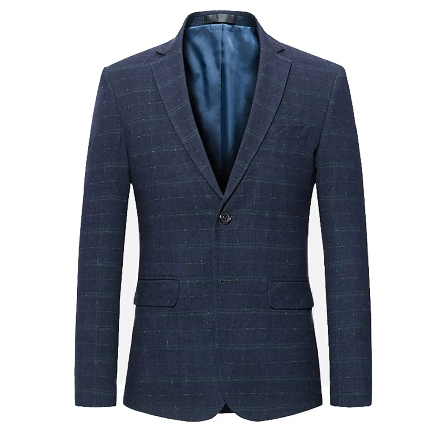 WEEN CHARM Mens Designer Floral Printed Single Breasted Two Button Modern Fit Tux Blazer Jacket Coat XXL, Gold