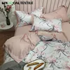 Professional hotel bed bamboo queen size bedding set hotel