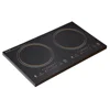 Factory wholesale 2 burner induction cooker two plate induction hob double induction cooker