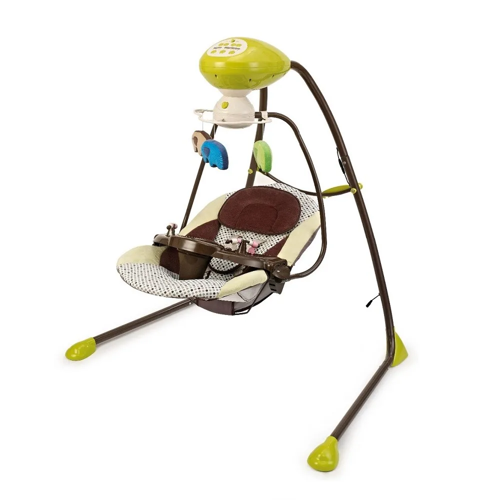 Fashionable Baby Comfort Cradle And Swing With Lights And Melodies