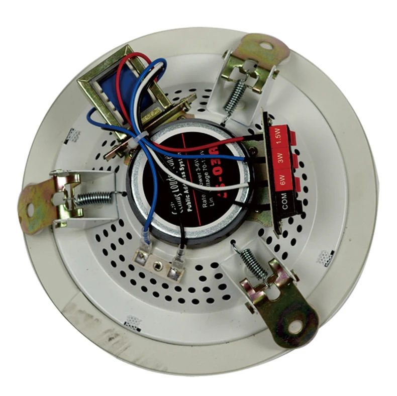 CS-03A 3/6w Ceiling Speaker Used in Public Address System - ANKUX.COM