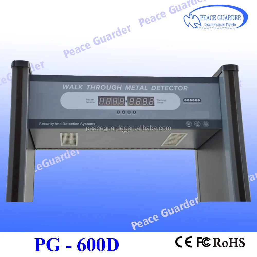 Walk Through Metal Detector With High Sensitivity Metal Detector Gate