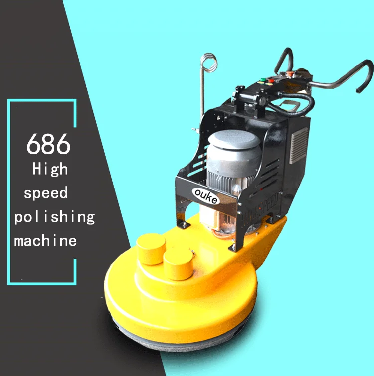 High Speed Concrete Floor Polishing Machine Cement Buffing Machine