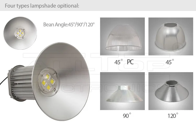 Meanwell driver bridgelux chip led 400w high bay light