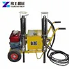 Portable manual hydraulic core rock stone splitter for road construction