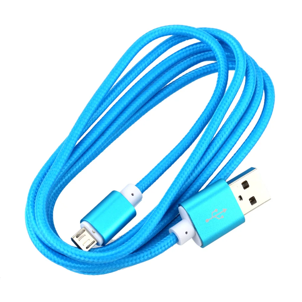 Fabric Nylon Braided Micro Usb Cable For Samsung Android Phone,Fabric ...