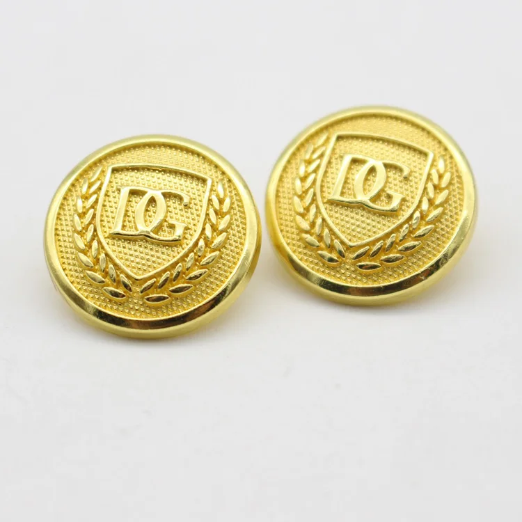 gold buttons