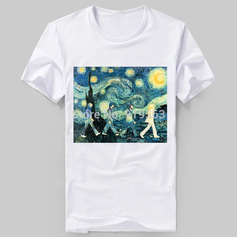 Compra Van gogh noche estrellada de la camisa online al