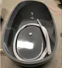 Hot selling modern dark grey faux stone bath bathroom bathtub ,solid surface bathtub