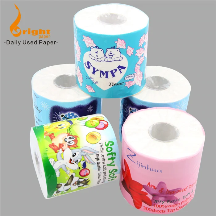 Wholesale Cheap Printed Hotel Toilet Paper Tissue