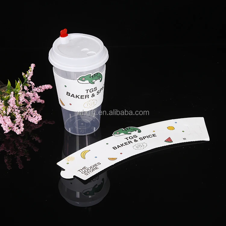 Download Adjustable Size 8 Oz 22 Oz Pet Pp Cup Sleeve Milk Tea Boba Tea Cup Sleeves Buy Boba Tea Cup Sleeves Pet Cup Sleeve Pp Cup Sleeve Product On Alibaba Com