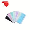 Disposable 3ply Non woven Surgical Face Mask Earloop Yellow