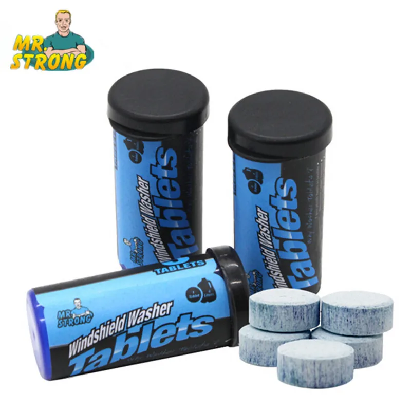 Car Windshield Glass Washer Cleaner Effervescent Tablets Detergent