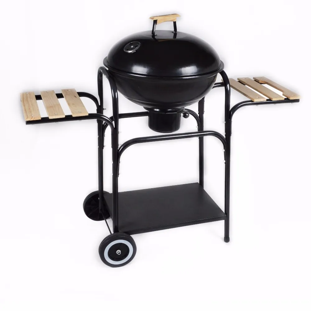 Exceptional Quality Trolley Grill Heavy Duty Kettle Charcoal Bbq Grill
