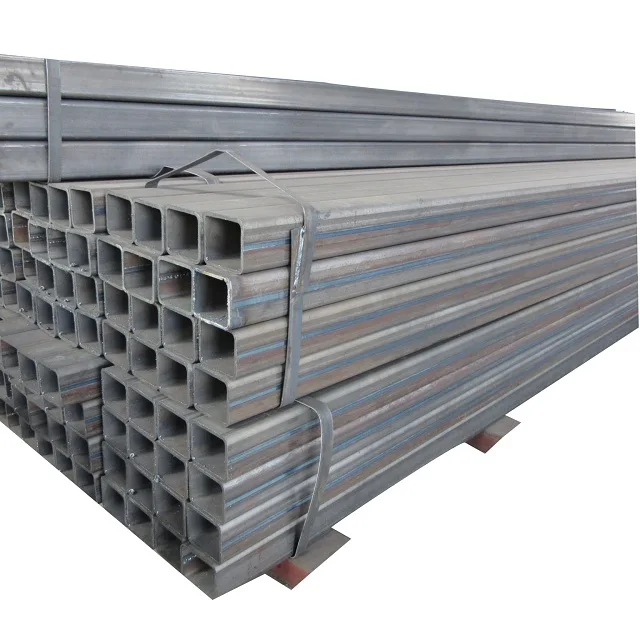 Alibaba Effective Promotion Black Square Rectangular Steel Box Section