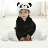 Custom hot sell plush panda bath towels for baby gift