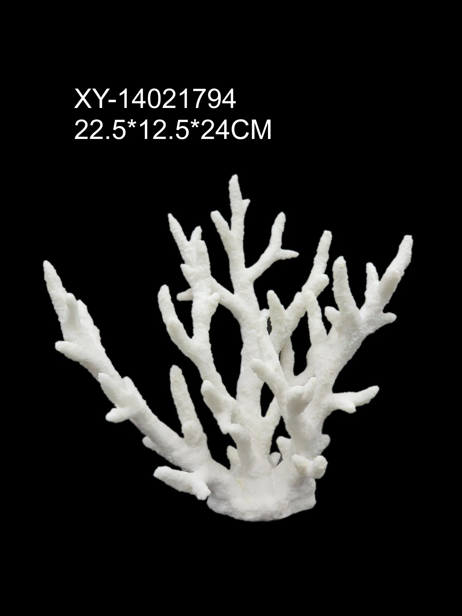 New White Resin Coral Reef Artificial Coral Sculpture For Decor