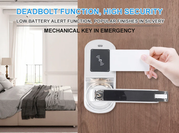 New Design Rf Card Smart Keypad Door Lock Keyless Entry Home Door Lock View High Quality Keyless Entry Techcrepower Product Details From Shenzhen