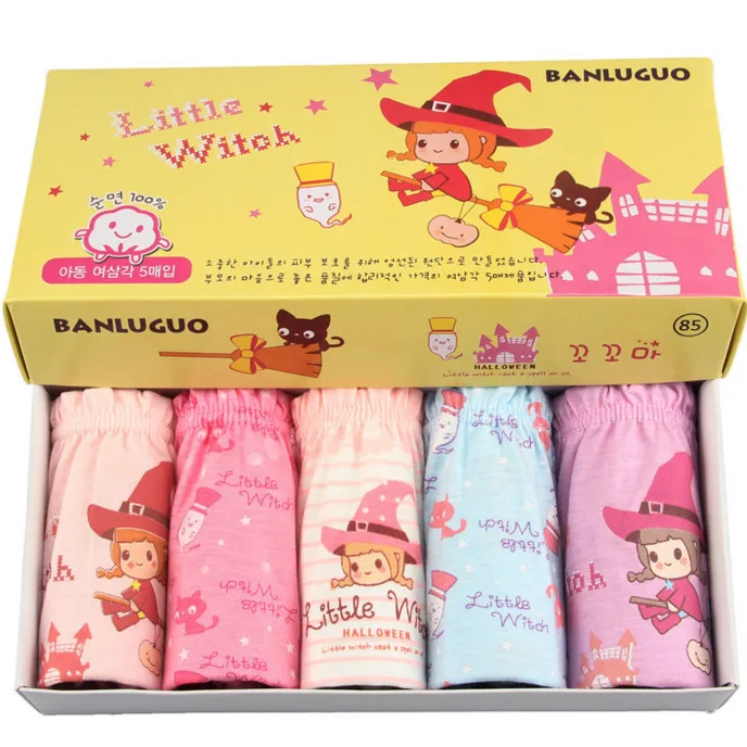 New & Original Little Girls Underwear Kids Children Cotton Panties For