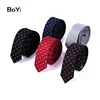 Cheap Microfiber Jacquard Woven Dot Necktie For Men