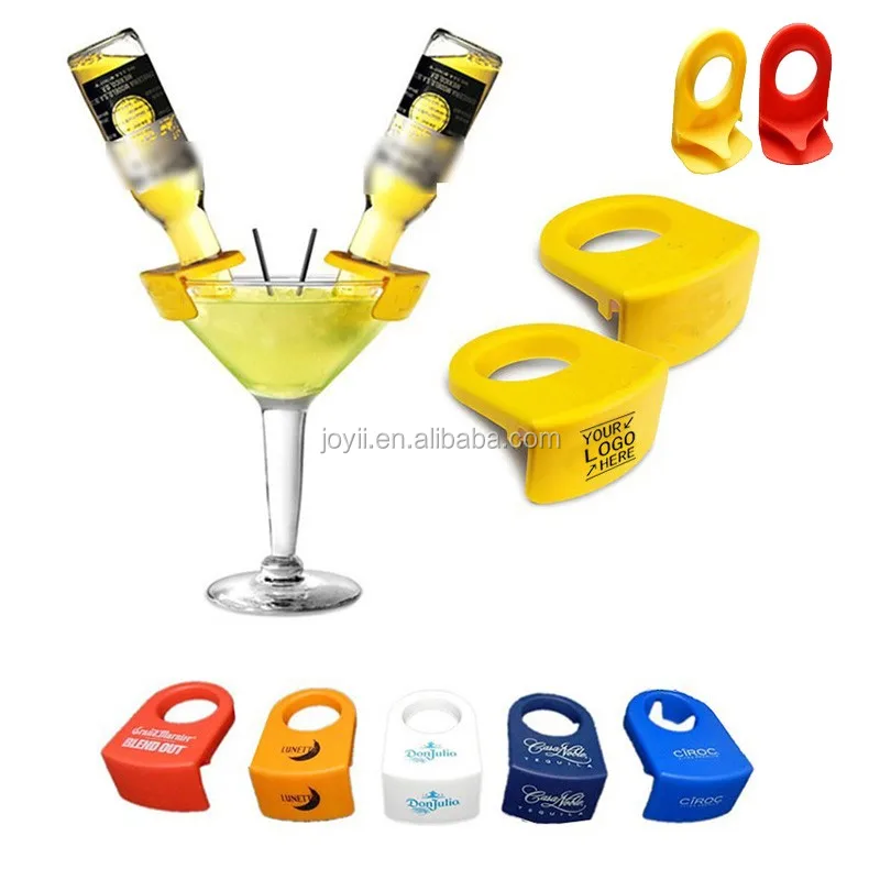 Cheap Plastic Beer Bottle Holders Drink Clip And Margarita Glasses