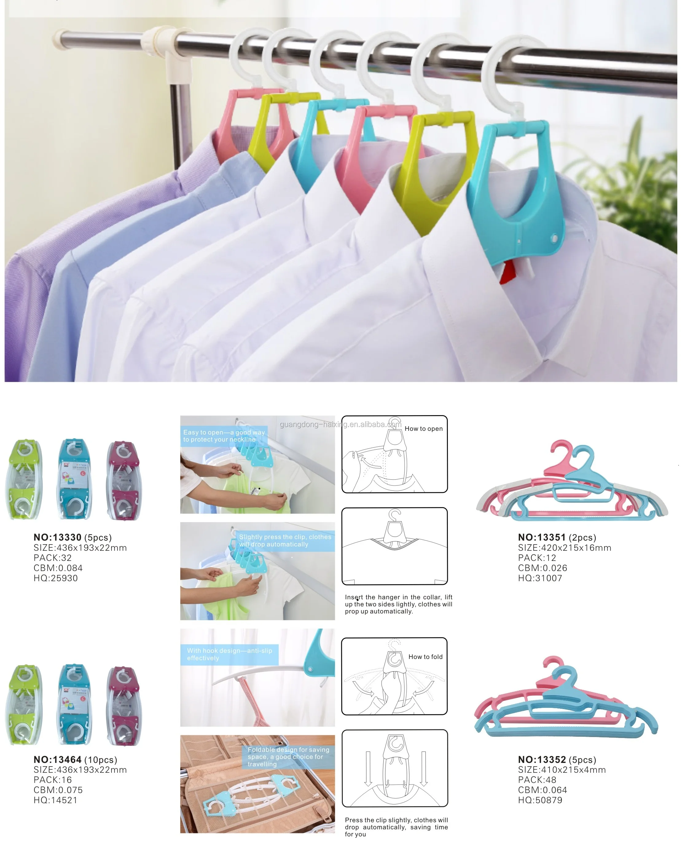 Wholesale High Quality Baby Cloth Hanger Manufacturer Daily New Plastic