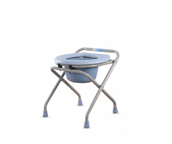 Rehabilitation Therapy Elderly Potty Folding Commode Patient