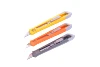 Cutter knife with small plastic handle snap off sharp 30 degree corner blade