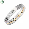 Newest blood pressure health titanium 4 in 1bio ionic energy pain relief magnetic bracelet